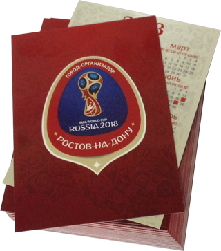 Карманные календари на заказ в Ростове-на-Дону