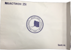 брендированные конверты с логотипом компании Бастион в Ростове-на-Дону