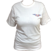 Белая футболка с лого в Ростове-на-Дону